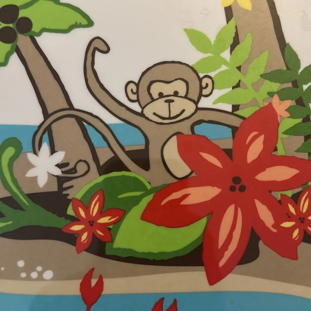 Tropical Paradise Decorative Tray 19” x 14.5”